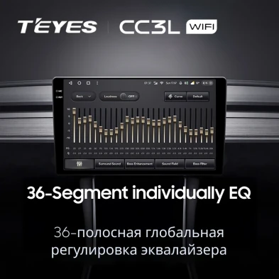 Штатная магнитола Teyes CC3L WiFi 2/32 Toyota Nadia (1998-2003)