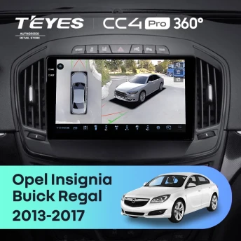 Штатная магнитола Teyes CC4 Pro 360 8/128 Buick Regal (2013-2017) Тип-B